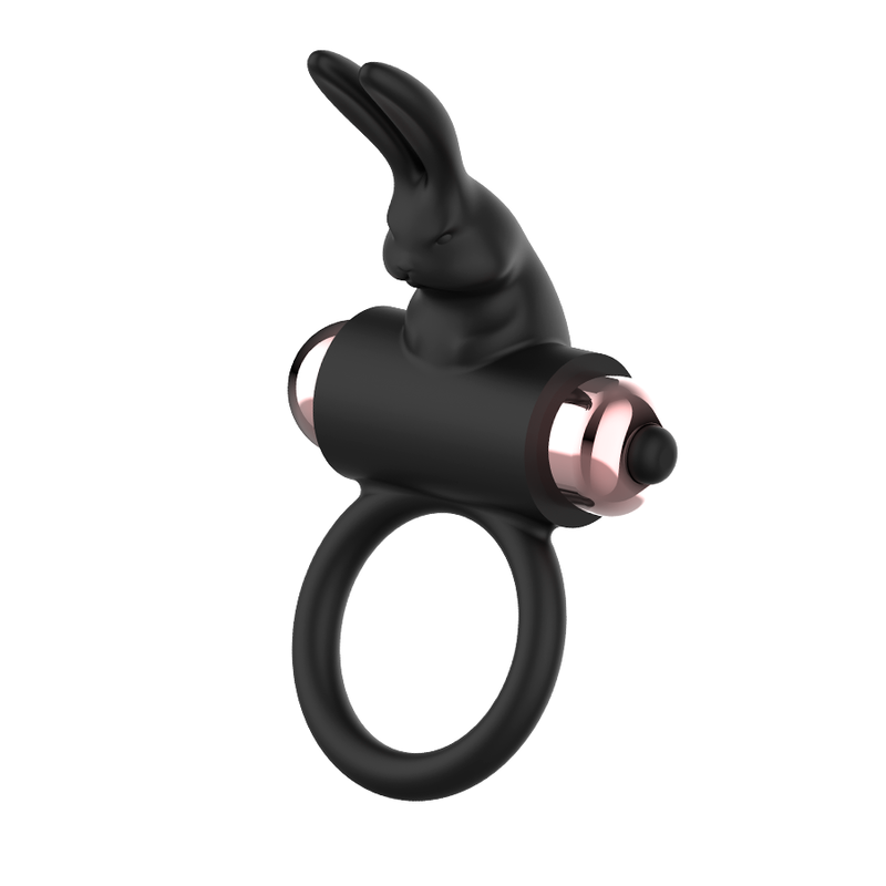 COQUETTE CHIC DESIRE - ANILLO VIBRADOR NEGRO/DORADO