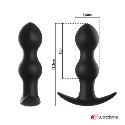 ANBIGUO - WATCHME CONTROL REMOTO PLUG VIBRADOR ANAL TIBERIUS