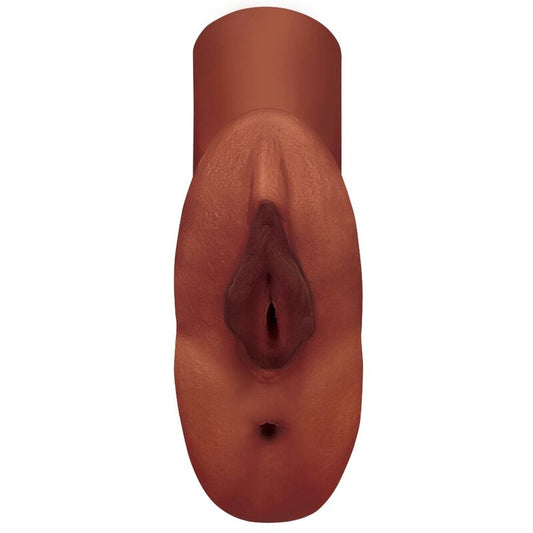 PDX PLUS - PERFECT PUSSY DOUBLE STROKER VAGINA AND NAKED BROWN MASTURBATOR