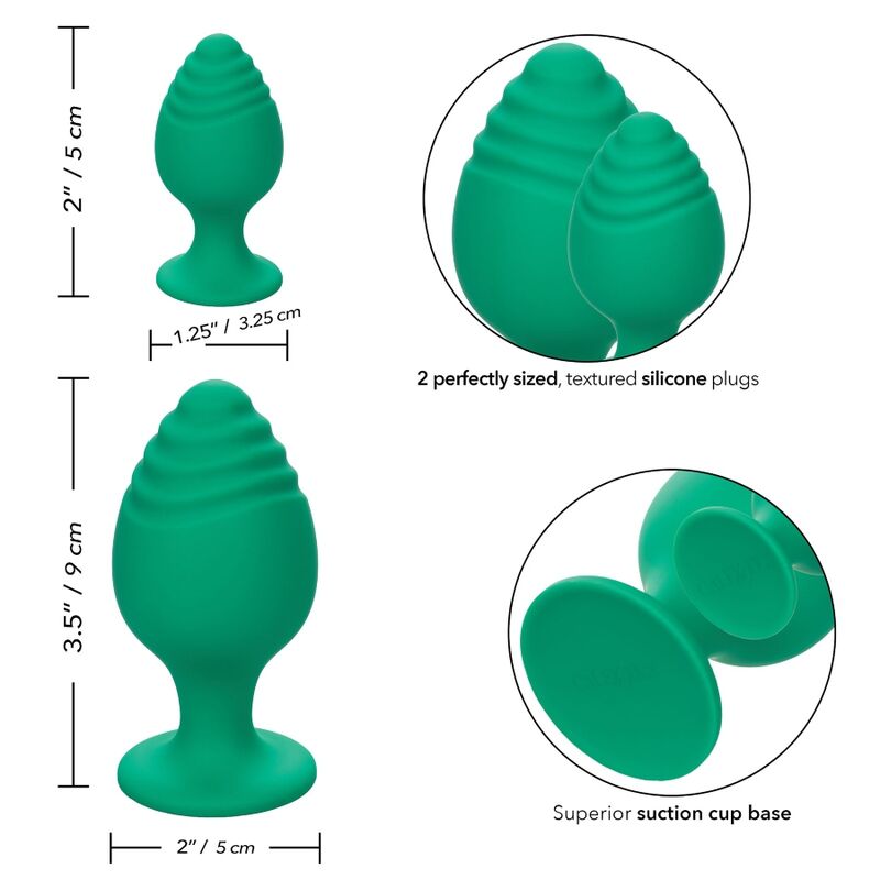 CALEXOTICS - PLUG ANAL VERDE ATREVIDO