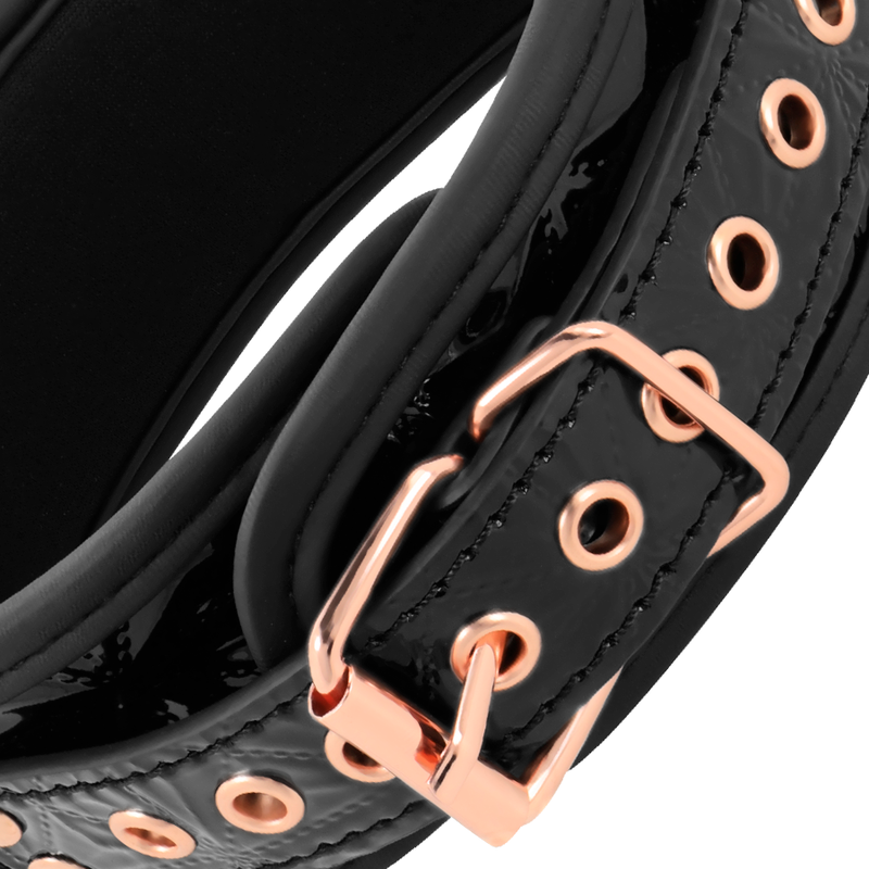 BEGME - COLLAR DE CUERO VEGANO PREMIUM EDICIÓN NEGRA