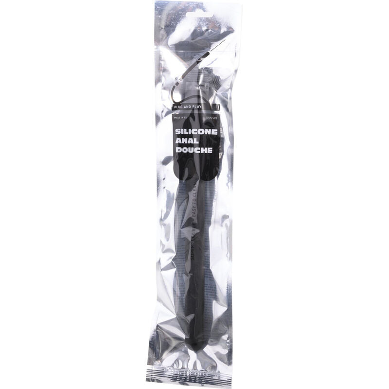 TODO NEGRO - DUCHA ANAL DE SILICONA 27 CM
