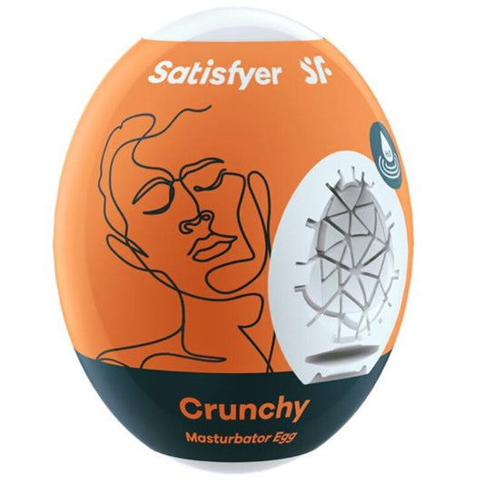 SATISFYER - HUEVO MASTURBADOR CRUJIENTE