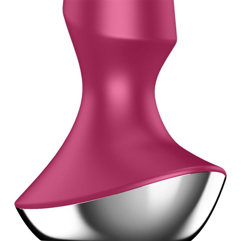 SATISFYER - ILICIOUS PLUG VIBRADOR 2 PLUG BERRY