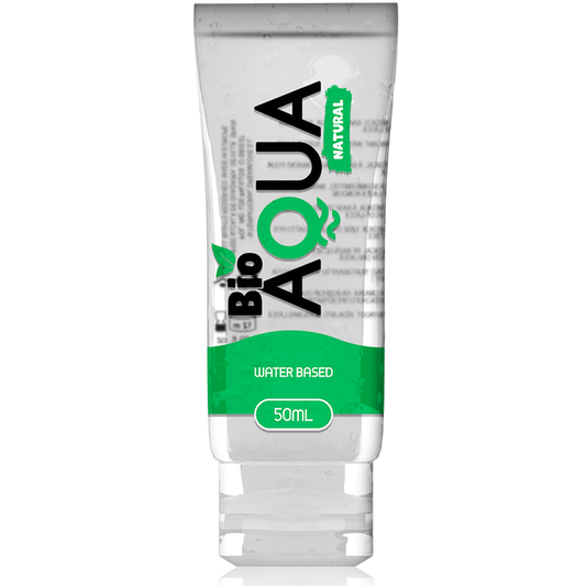 BIOAQUA - LUBRICANTE A BASE DE AGUA CON INGREDIENTES NATURALES 50 ML