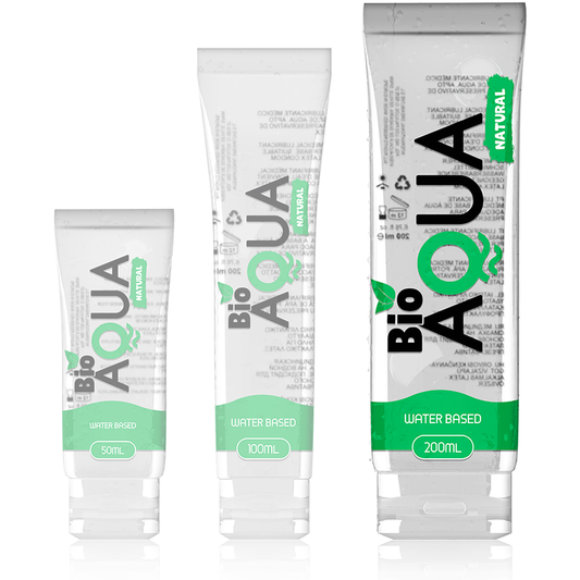 BIOAQUA - LUBRICANTE A BASE DE AGUA CON INGREDIENTES NATURALES 200 ML