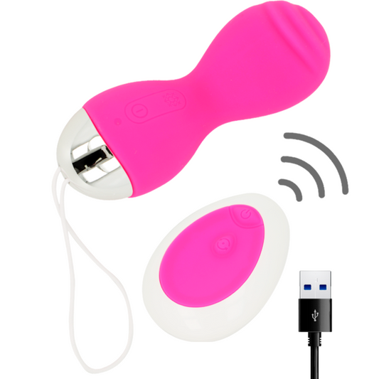OHMAMA - HUEVO VIBRADOR RECARGABLE Y FLEXIBLE