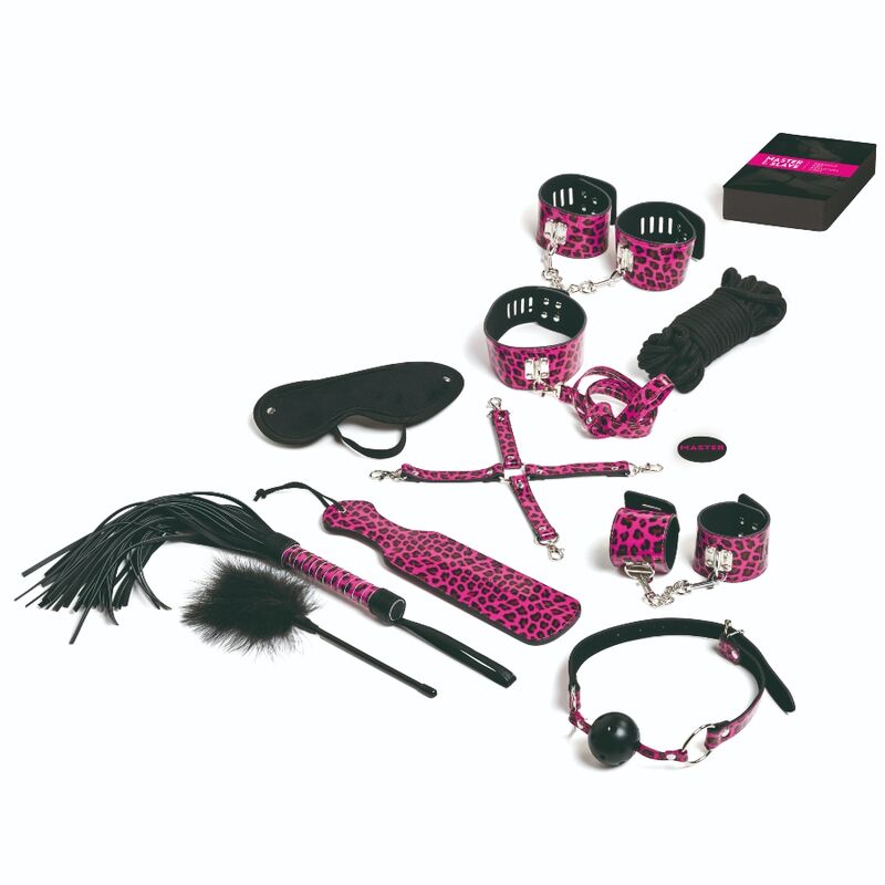 TEASE &amp; PLEASE - TEASE AND ADJUST 13 MAGENTA BONDAGE ACCESSORIES
