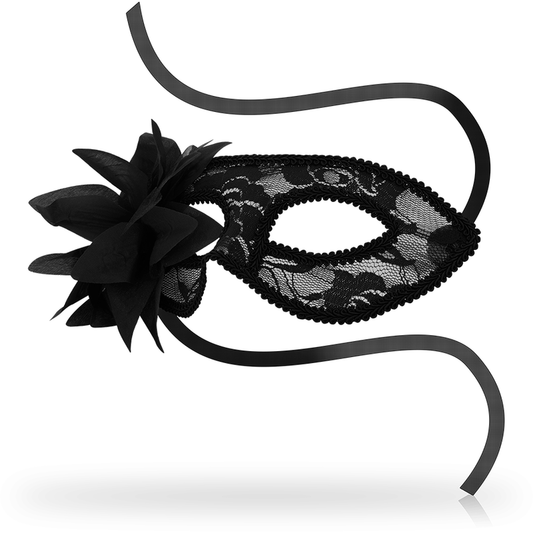 OHMAMA - MÁSCARAS DE ENCAJE NEGRO Y MÁSCARAS DE FLORES
