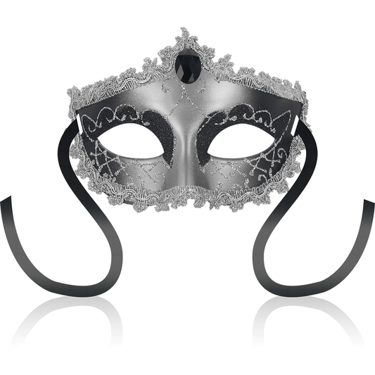 OHMAMA - MÁSCARA GRIS DIAMANTE NEGRO