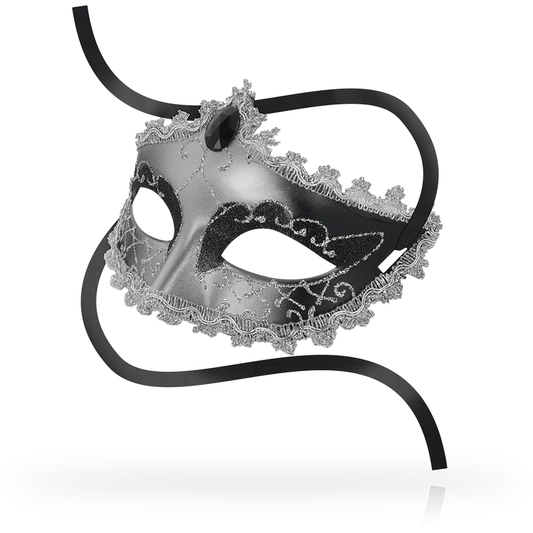 OHMAMA - MÁSCARA GRIS DIAMANTE NEGRO