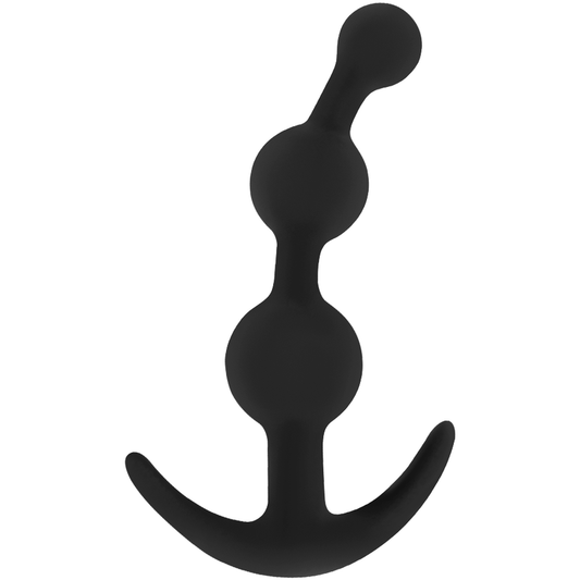 OHMAMA - PLUG ANAL DE SILICONA CURVO 13 CM