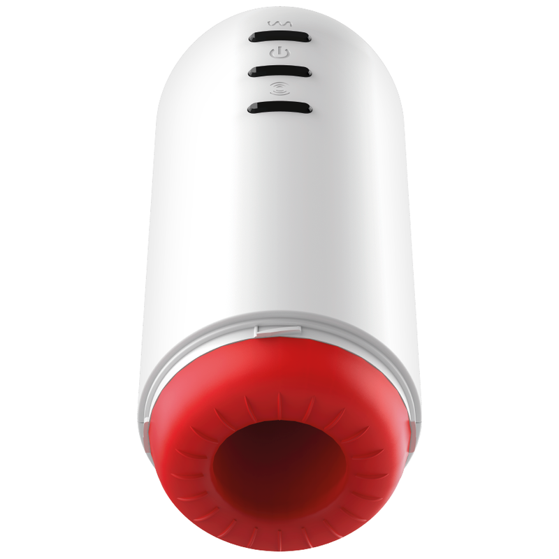 JAMYJOB - MASTURBADOR COHETE CON TECNOLOGÍA DE COMPRESIÓN SUAVE Y VIBRACIÓN