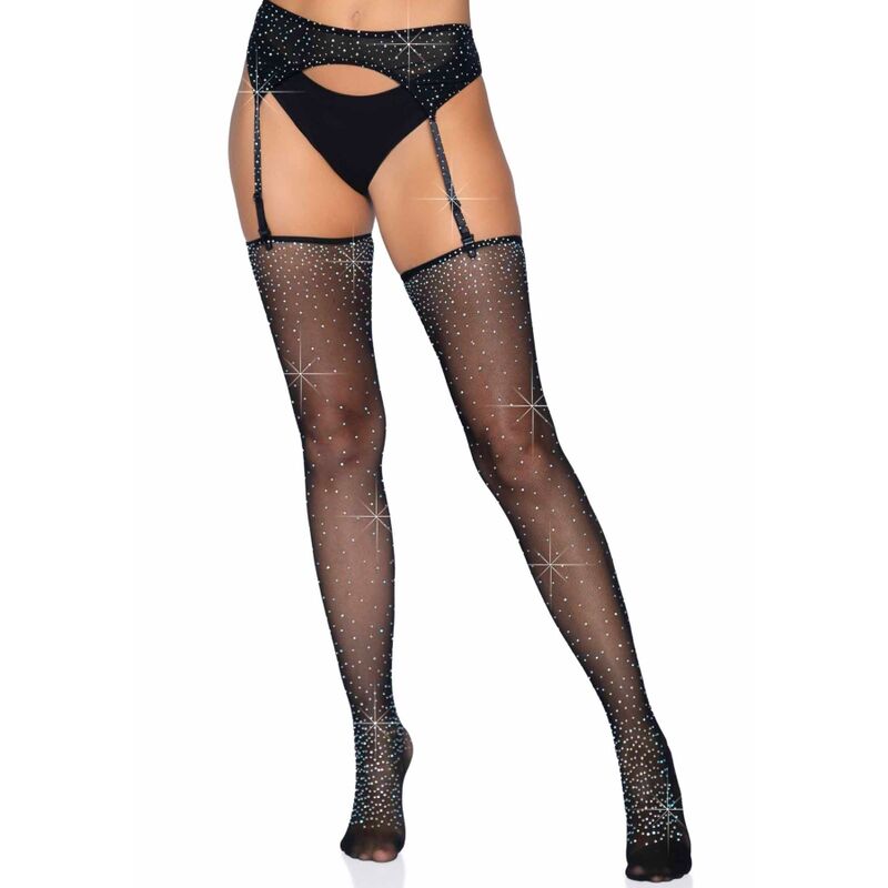 LEG AVENUE - CONJUNTO DE LIGUERO Y MEDIAS TALLA ÚNICA