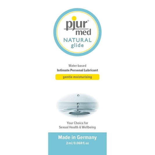 PJUR - LUBRICANTE NATURAL A BASE DE AGUA MED 2 ML