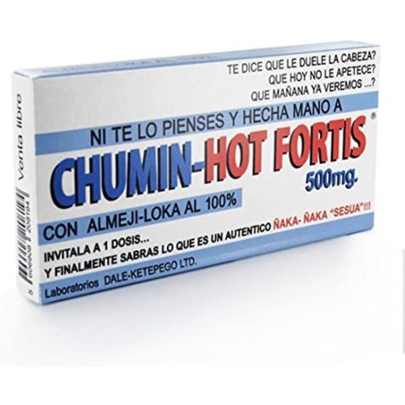 GOLOSO DIABLO - CAJA DE DULCES CHUMÍN-HOT FORTIS