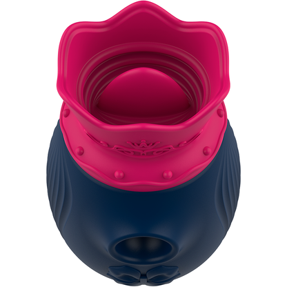 INTENSE - CLITORAL STIMULATOR 10 LICKING AND JUICING FREQUENCIES - BLUE