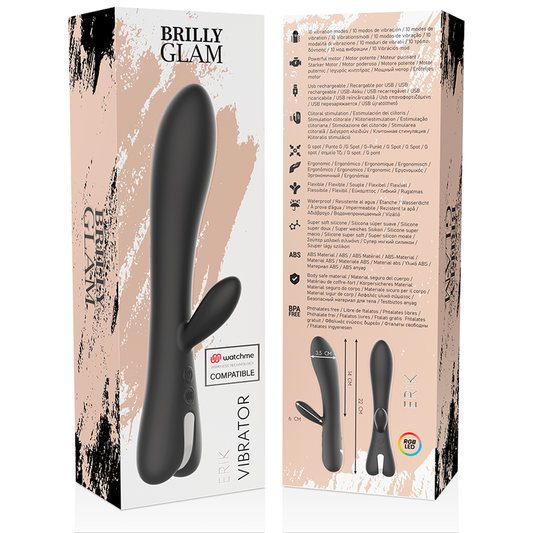 BRILLY GLAM - ERIK VIBRADOR WATCHME TECNOLOGÍA INALÁMBRICA COMPATIBLE