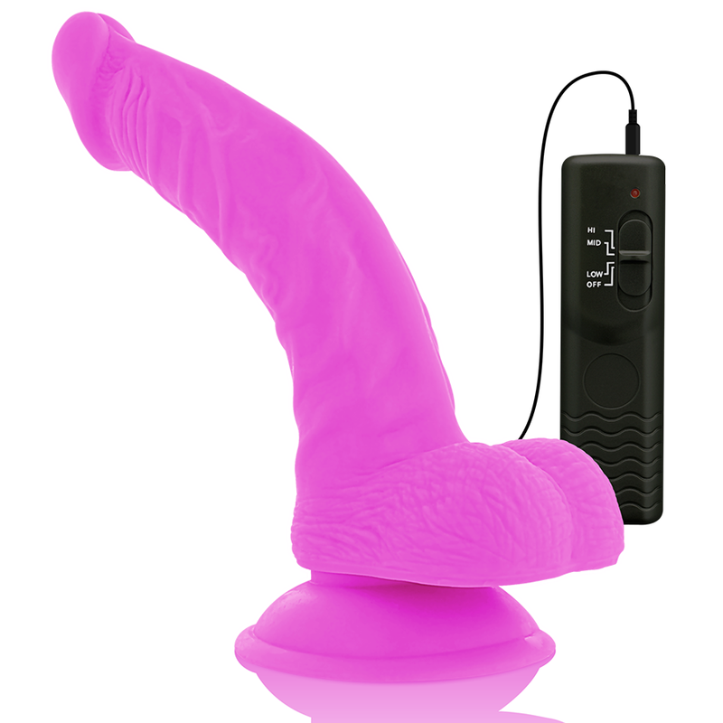 DIVERSIA - DIVERSIA VIBRADOR FLEXIBLE MORADO 21.5 CM -O- 4.5 CM