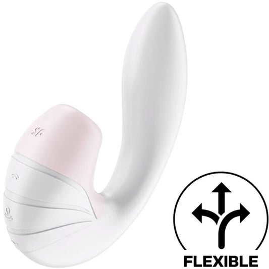 ESTIMULADOR Y VIBRADOR SATISFYER SUPERNOVA - ROSA