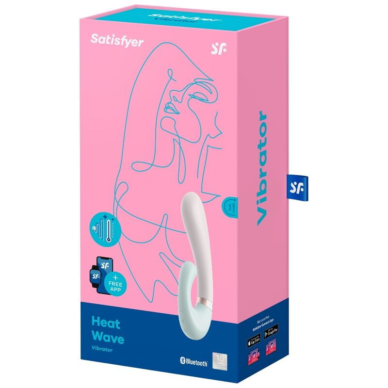 SATISFYER - WHITE HEAT WAVE VIBRATOR APP