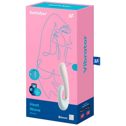 SATISFYER - WHITE HEAT WAVE VIBRATOR APP
