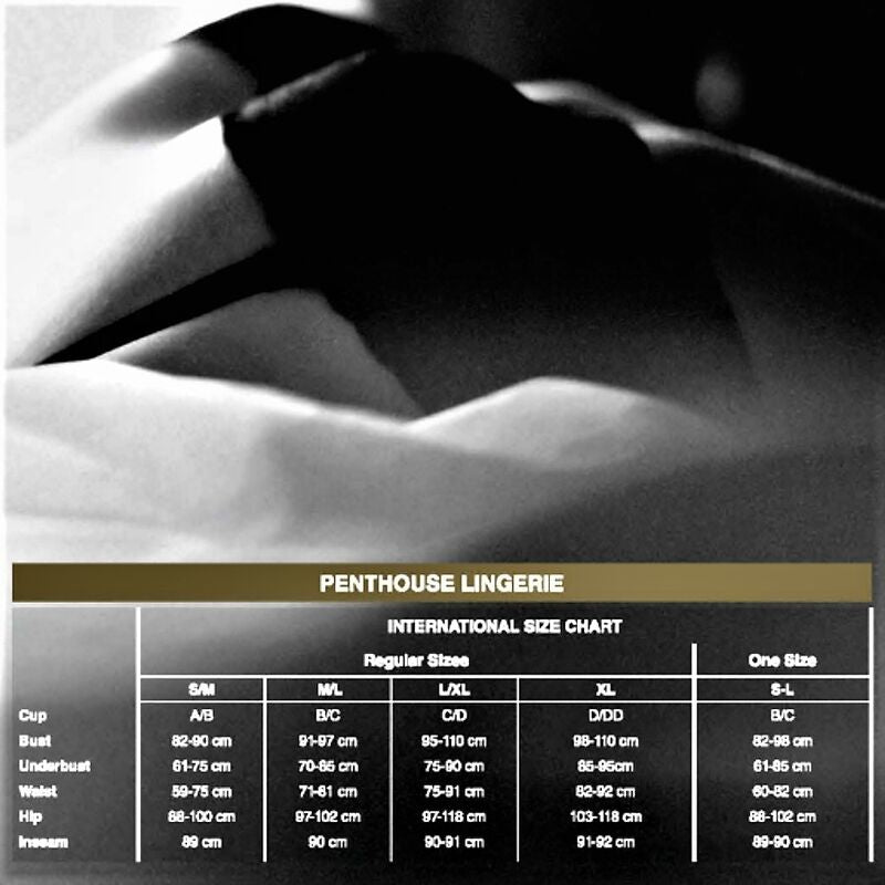 PENTHOUSE - DEMASIADO CALIENTE PARA SER REAL TANGA NEGRA S/M