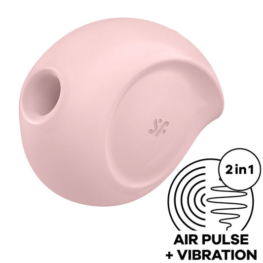 SATISFYER - ESTIMULADOR Y VIBRADOR SUGAR RUSH ROSA