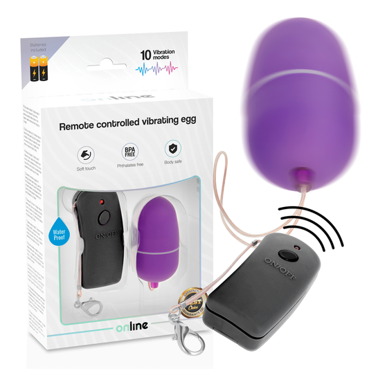 EN LÍNEA - HUEVO VIBRANTE CON CONTROL REMOTO LILS