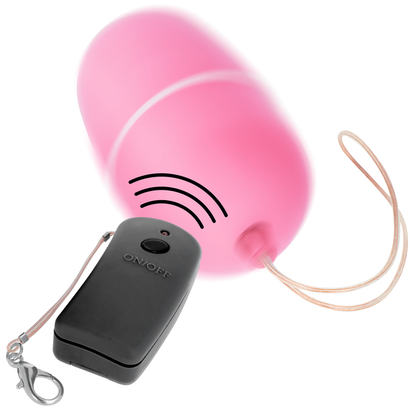 ONLINE - HUEVO VIBRADOR ROSA CON CONTROL REMOTO