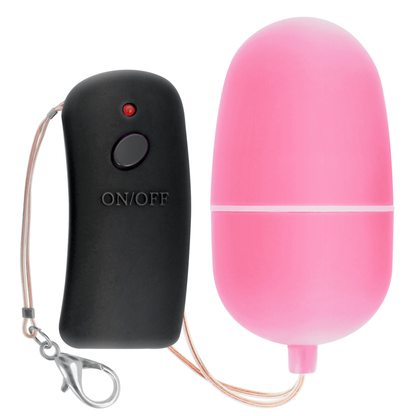ONLINE - HUEVO VIBRADOR ROSA CON CONTROL REMOTO
