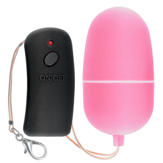 ONLINE - HUEVO VIBRADOR ROSA CON CONTROL REMOTO