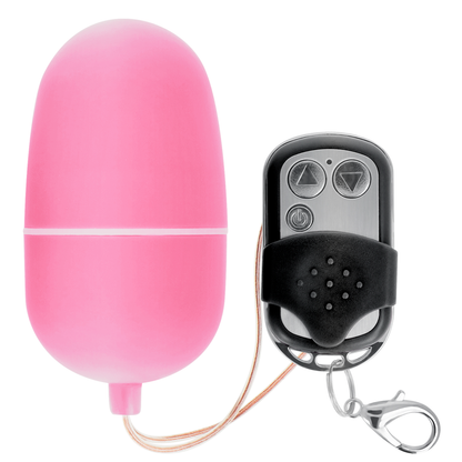ONLINE - HUEVO VIBRADOR CON CONTROL REMOTO M ROSA
