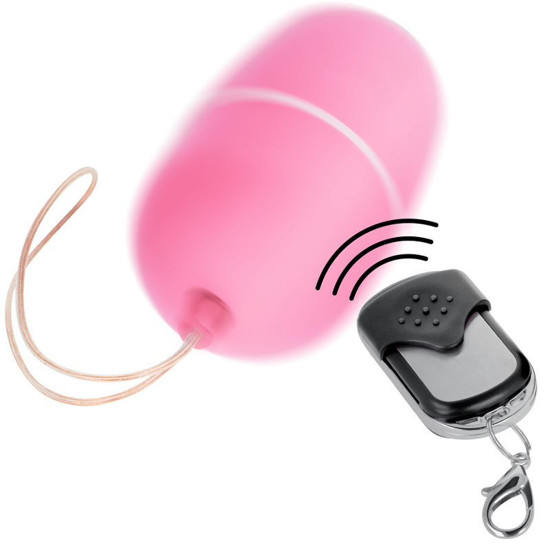ONLINE - HUEVO VIBRADOR CON CONTROL REMOTO M ROSA