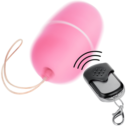 ONLINE - HUEVO VIBRADOR CON CONTROL REMOTO M ROSA