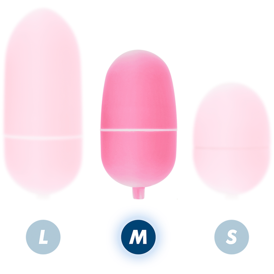 ONLINE - HUEVO VIBRADOR CON CONTROL REMOTO M ROSA