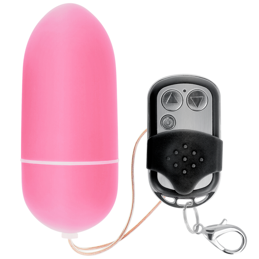 ONLINE - HUEVO VIBRADOR CON CONTROL REMOTO L ROSA