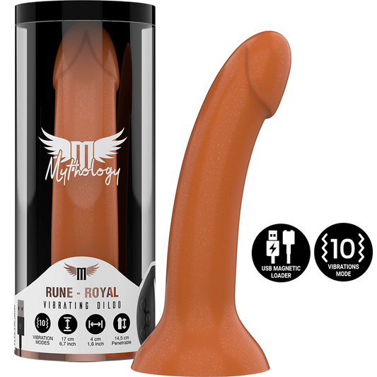 MITOLOGÍA - DILDO RUNE ROYAL M - VIBRADOR WATCHME TECNOLOGÍA INALÁMBRICA COMPATIBLE