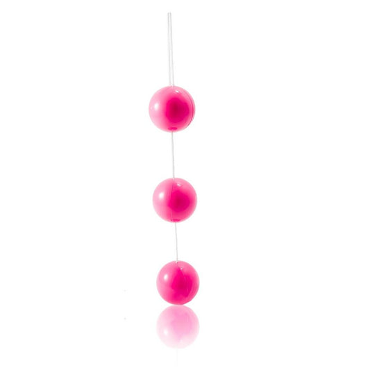 DANCE - CORREA ANAL PARA BOLAS DE ABS ROSA