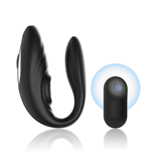 BRILLY GLAM - CULO DE PAREJA CON CONTROL REMOTO PULSANTE Y VIBRANTE
