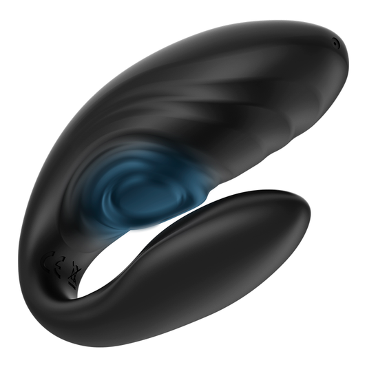 BRILLY GLAM - CULO DE PAREJA CON CONTROL REMOTO PULSANTE Y VIBRANTE