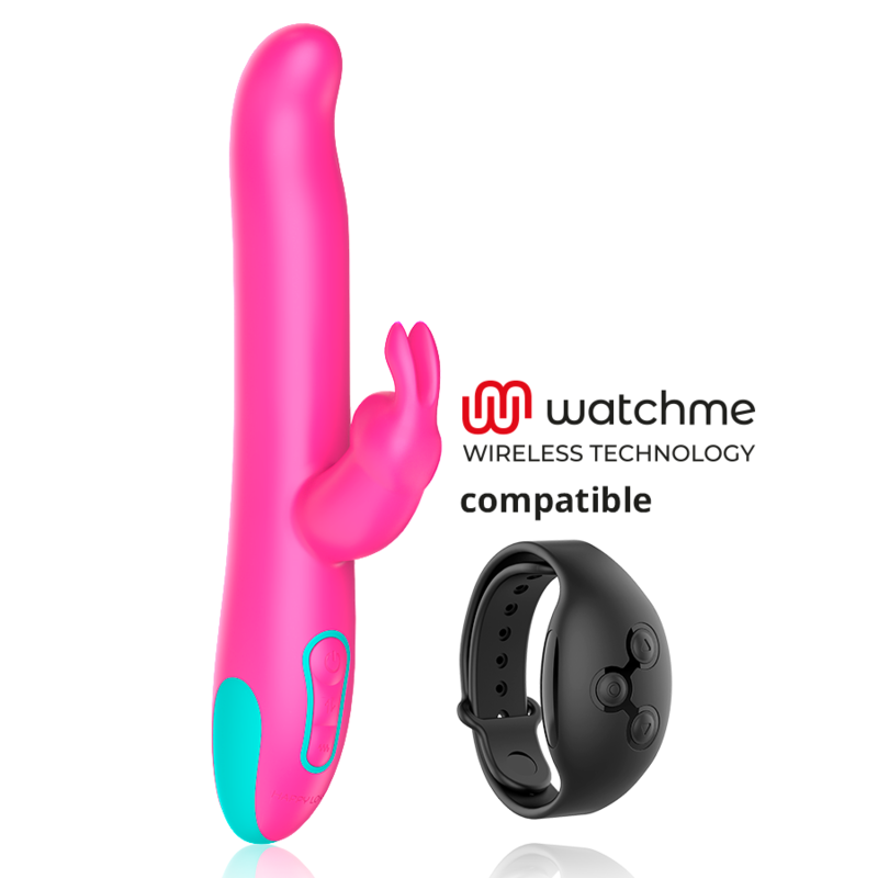 HAPPY LOKY - RELOJ PLUTO RABBIT CON VIBRADOR Y ROTATORIO CON TECNOLOGÍA INALÁMBRICA COMPATIBLE