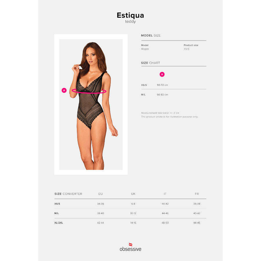 OBSESSIVE - STRETCH TEDDY XS/S