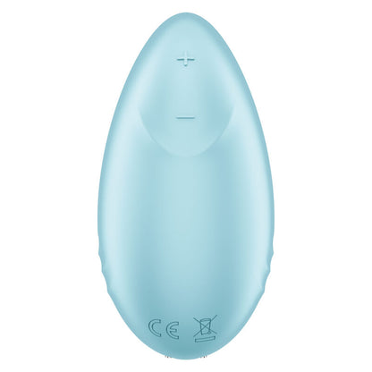 SATISFYER - VIBRADOR DE APLICACIÓN CON PUNTA TROPICAL AZUL