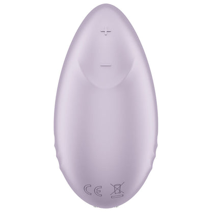 SATISFYER - VIBRADOR DE APLICACIÓN CON PUNTA TROPICAL LILA