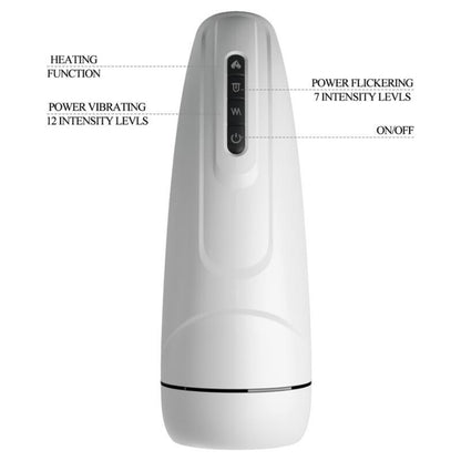 PRETTY LOVE - MASTURBADOR MASCULINO VIBRADOR MARISSA. CALOR. VOZ Y JUGO