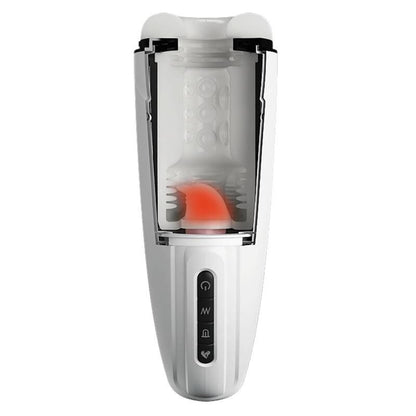 PRETTY LOVE - MASTURBADOR MASCULINO VIBRADOR MARISSA. CALOR. VOZ Y JUGO