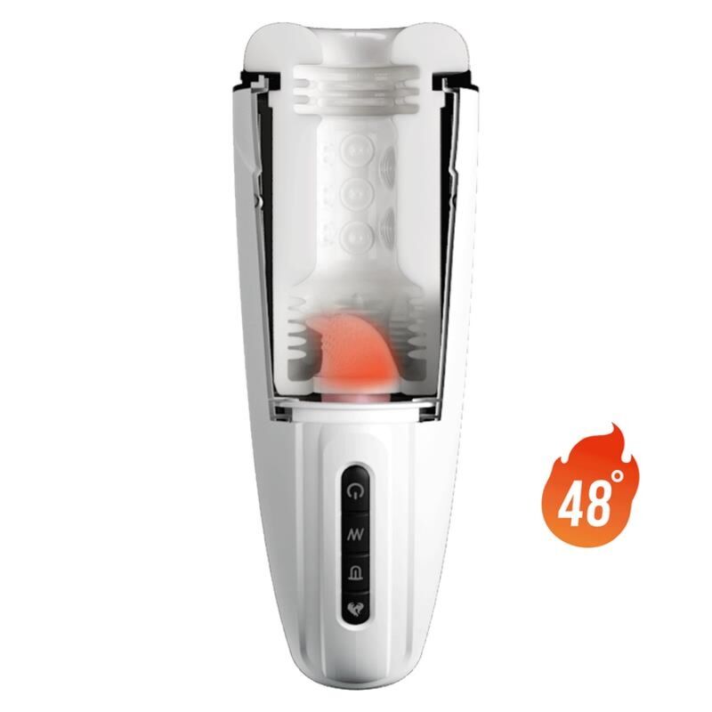 PRETTY LOVE - MASTURBADOR MASCULINO VIBRADOR MARISSA. CALOR. VOZ Y JUGO