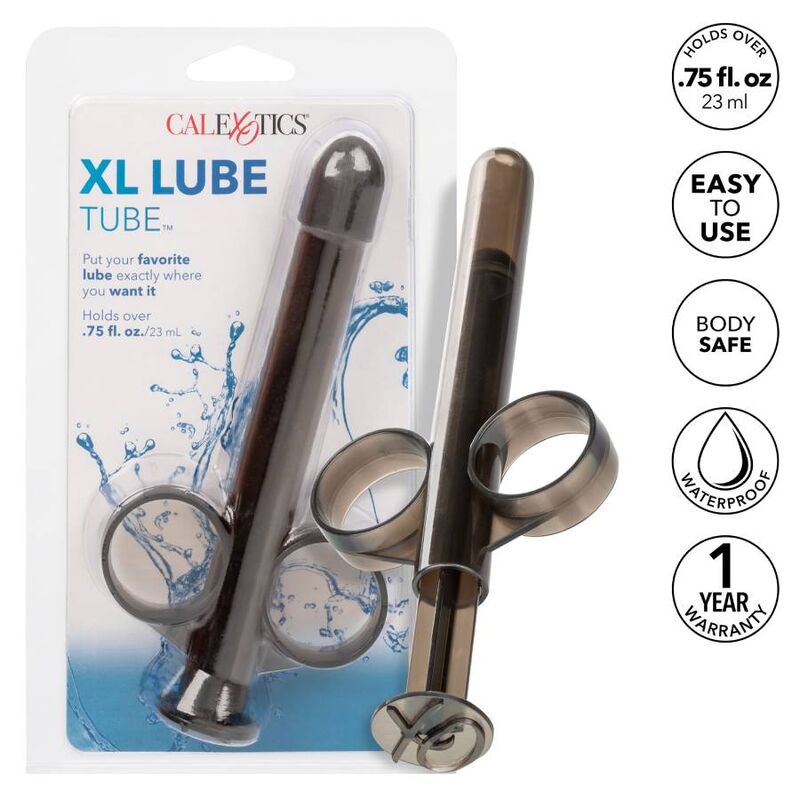 CALEXOTICS - TUBO DE LUBRICANTE NEGRO XL