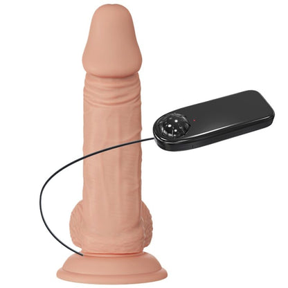 BAILE - HERMOSO ENCUENTRO VIBRADOR ZEBULON 19.4 CM NATURAL